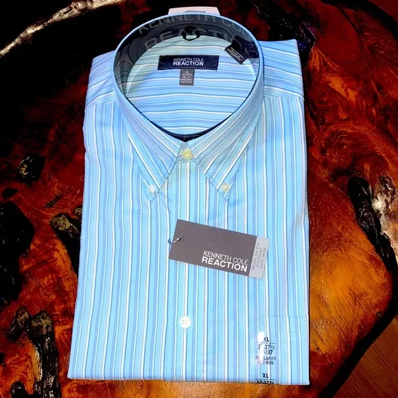 green emerald velvet dress Kenneth Cole Men's Dress Shirt Regular Fit Stretch Collar Non Iron Solid